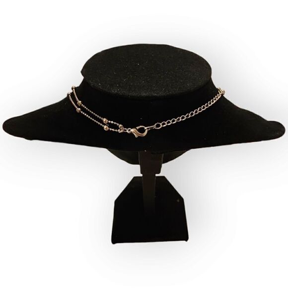 Double Stranded Reversible Crystal Star Pendant Necklace - Picture 12 of 14